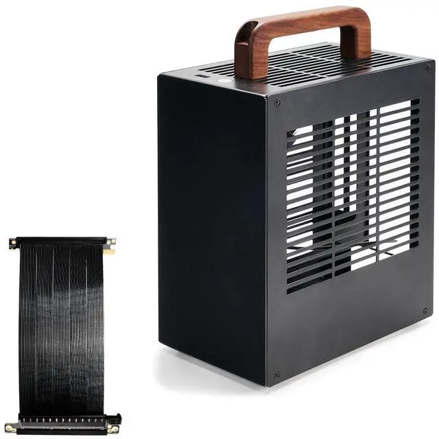 Main image of SGPC K39 5L Mini ITX Case,Portable SFF Gaming Chassis,Black PCIe 4.0v3 Edition