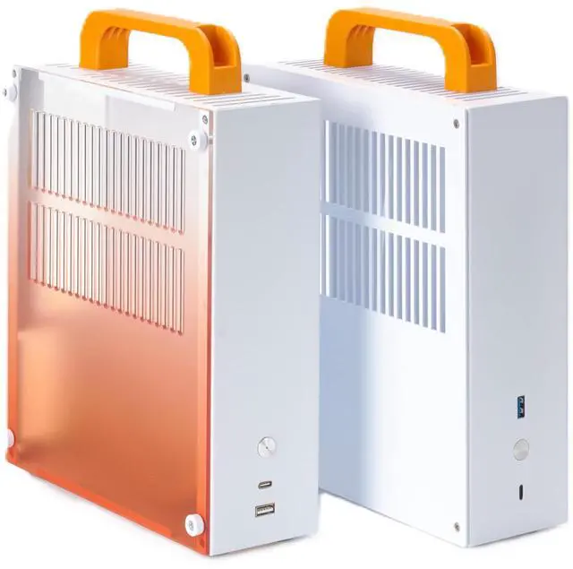 Alt view image 2 of 5 - SGPC K29 4.1L Mini ITX Case for HTPC and Office Builds,Gradient Acrylic Edition