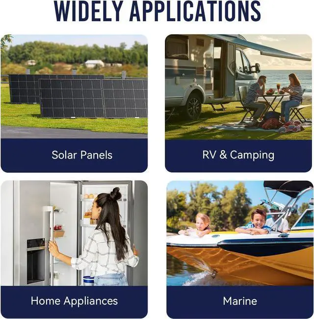 Alt view image 6 of 7 - NPD 12V 200Ah Deep Cycle Battery with T16 Terminals, 12Volt 200Ah Rechargeable AGM SLA Battery for Most Home Appliances, RV, Camping, Cabin, Solar Energy,Marine and Off-Grid System