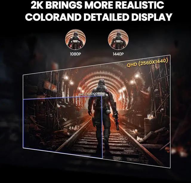 Alt view image 7 of 7 - 27  2k 360hz IPS monitor
