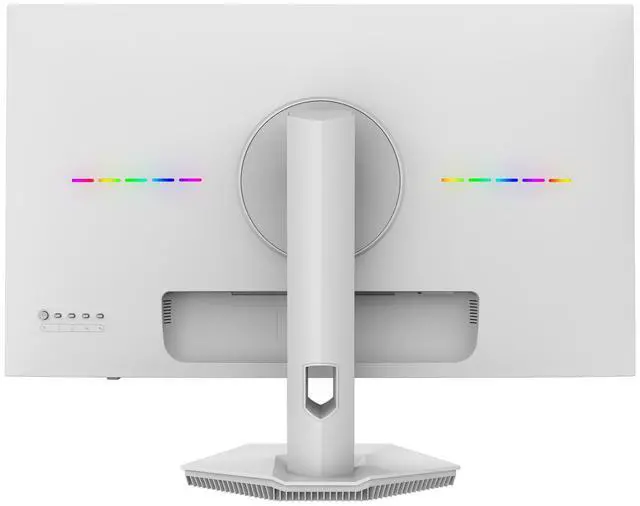 Alt view image 10 of 14 - CRUA 27 White 4K UHD Monitor  IPS Panel, 3840×2160 Resolution, 60Hz Refresh, 120% sRGB Wide Color, FreeSync, USB Type-C, HDMI & DP, Eye-Care Tech, VESA Mountable for Work, Streaming & Home Office