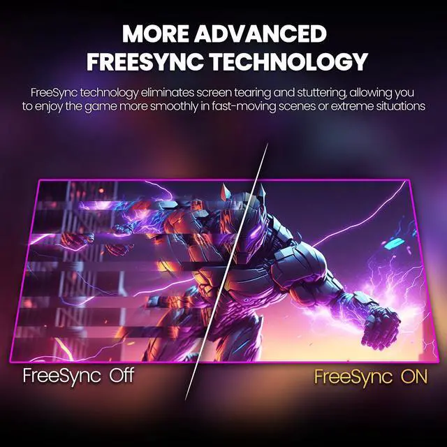 Alt view image 13 of 14 - CRUA 27 4K UHD IPS Gaming & Design Monitor  Dual Mode 4K 144Hz or FHD 300Hz, 120% sRGB Wide Color, FreeSync, Vertical/Rotating Stand, HDMI 2.1 & DP 1.4, Built-in Speakers, VESA Mount  Black