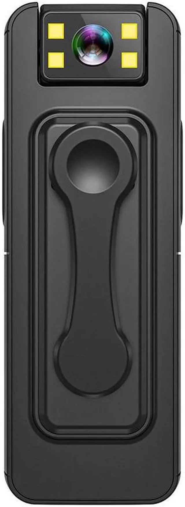 Alt view image 5 of 7 - 128GB 180° Rotate Mini Body Camera - 4K HD Wearable Camcorder with Night Vision - Long Battery Life Audio Video Camera for Daily Records