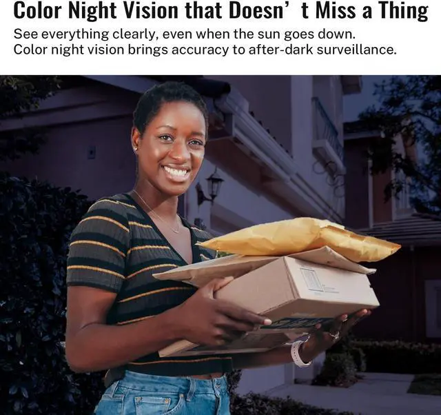 Alt view image 5 of 7 - Security Video Doorbell (Wired) with Chime,2K Dual Camera ,Delivery Guard