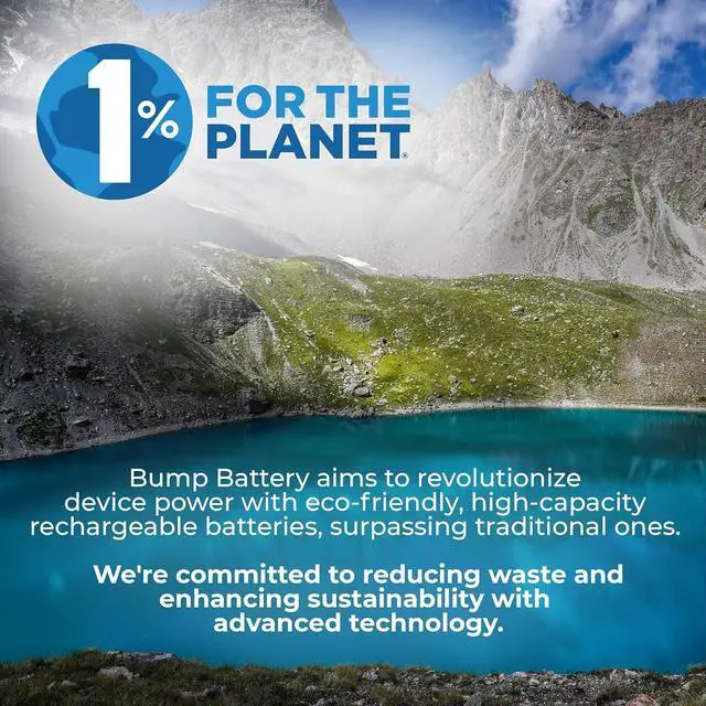 Alt view image 6 of 7 - Bump USB Rechargeable AA Batteries (4-Pack) - 2600mWh Lithium Ion, 1.5V, 1000+ Charge Cycles, Includes 4-in-1 USB-C Charge, Long-Lasting for Remotes, Toys, Keyboards, Wireless Mice