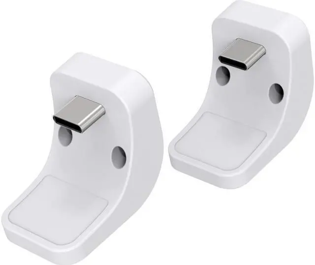 Alt view image 4 of 7 - Venom Gaming PlayStation 5 Twin Charging Dock - White (PS5) VS5001