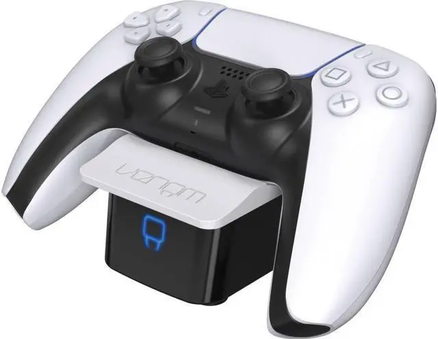 Main image of Venom Gaming PlayStation 5 Controller Docking Station - White (PS5) VS5000