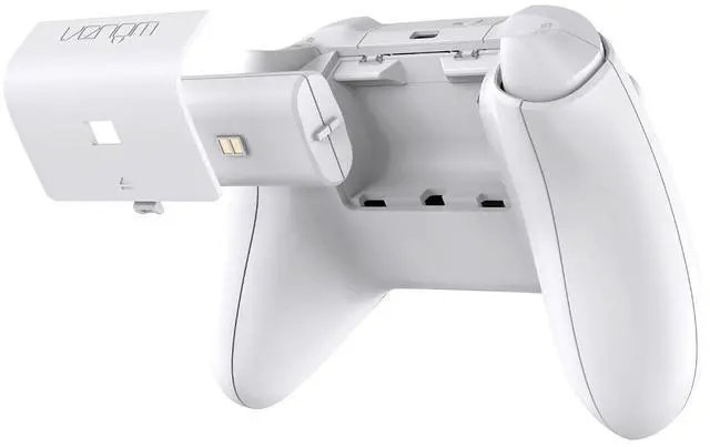Alt view image 4 of 7 - Venom Gaming Charging Dock with Rechargeable Battery Pack - White (Xbox Series X & S / Xbox One) VS2870