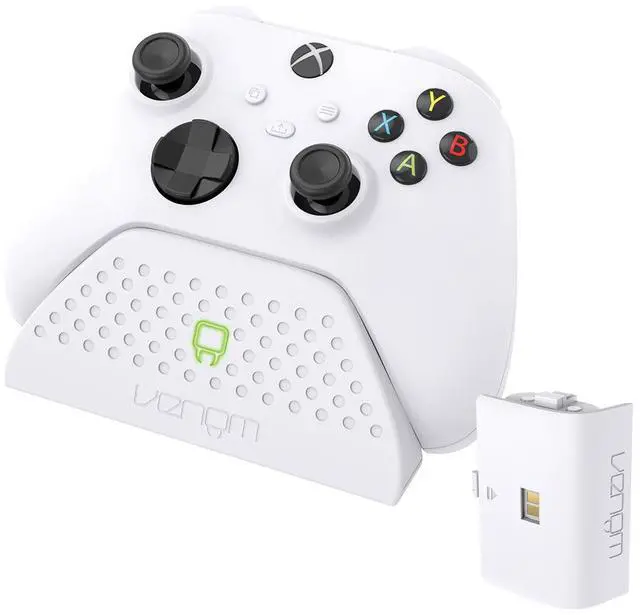 Main image of Venom Gaming Charging Dock with Rechargeable Battery Pack - White (Xbox Series X & S / Xbox One) VS2870