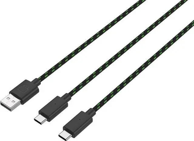 Alt view image 6 of 7 - Venom Gaming Xbox Controller Rechargeable Battery Twin Pack - Black (Xbox Series X & S / Xbox One) VS2882