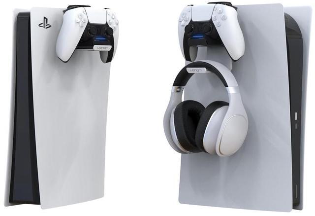 Alt view image 2 of 7 - Venom Gaming PS5 Stealth Charging Dock and Headset Mount (PS5) VS5018