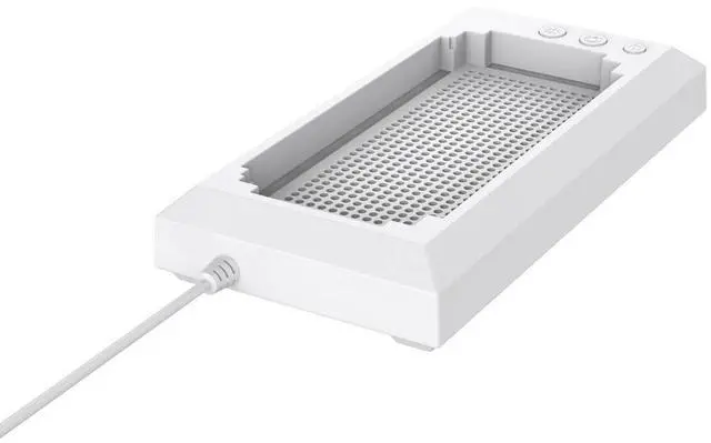 Alt view image 6 of 7 - Venom Gaming Multi-Colour LED Light-up Console Stand - White (Xbox Series S) VS3510