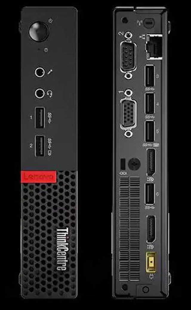 Alt view image 2 of 2 - Lenovo ThinkCentre M910q Tiny | Compact Business Desktop (Intel Core i5-7500T / 8GB RAM / 256GB SSD / Intel HD Graphics) ( FREE Wi-Fi & Bluetooth Adapter)