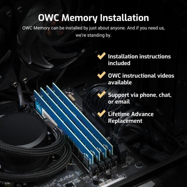 Alt view image 4 of 7 - OWC 8GB DDR4 2133MHz PC4-17000 CL15 1.2V 288pin Non-ECC UDIMM Memory RAM Compatible with HP Envy Phoenix 860-016ns 860-017ng 860-017ns 860-019nb 860-019ng