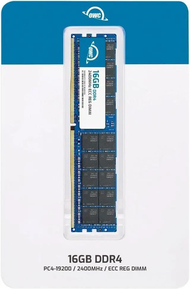Alt view image 2 of 7 - OWC 16GB DDR4 2400MHz PC4-19200 288pin Server ECC Registered RDIMM Memory RAM Compatible with Supermicro Motherboard X11SDV-12C-TP8F X11SDV-16C+-TLN2F X11SDV-16C-TLN2F X11SDV-16C-TP8F X11SDW-12C-TP13F