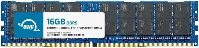 Main image of OWC 16GB Replacement for Kingston KSM48R40BS8KMM-16HMR - DDR5 4800 PC5-38400 CL40 1Rx8 288-pin 1.1V ECC Registered RDIMM Memory RAM Module Upgrade