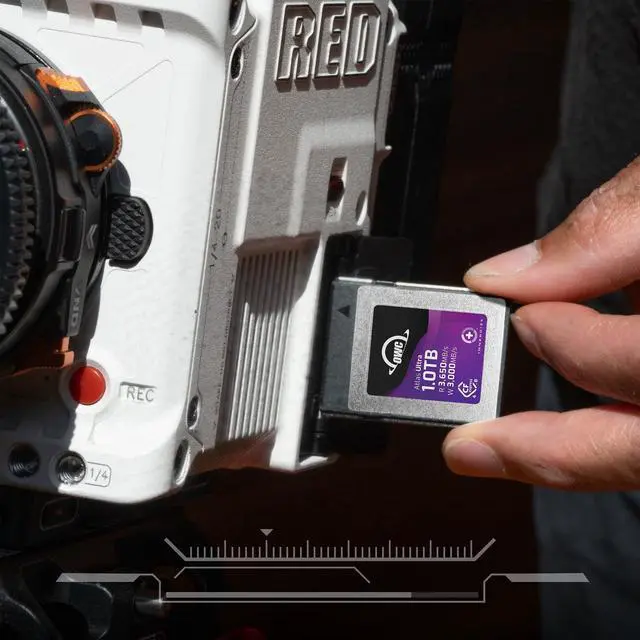 Alt view image 5 of 5 - OWC Atlas Ultra 1.0TB High-Performance CFexpress 4.0 Type B Memory Card, up to 3650MB/s Read, for Pro Video and Photo