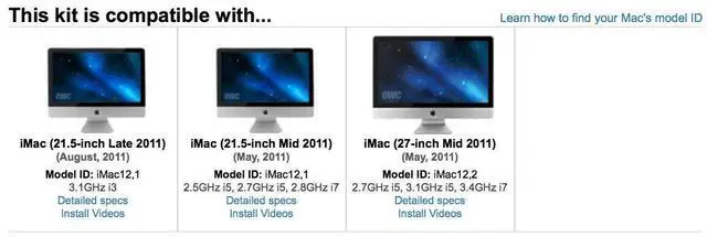 Alt view image 3 of 4 - OWC in-Line Digital Thermal Sensor HDD Upgrade Cable and Install Tools for iMac 2011, (OWCDIYIMACHDD11)