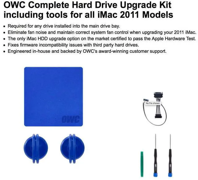 Alt view image 4 of 4 - OWC in-Line Digital Thermal Sensor HDD Upgrade Cable and Install Tools for iMac 2011, (OWCDIYIMACHDD11)