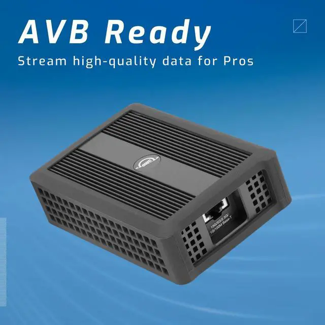 Alt view image 2 of 5 - OWC Thunderbolt 3 10G Ethernet Adapter, for High-Speed Network Connections, RJ45 Port Supports 10Gb/s, 5Gb/s, 2.5Gb/s, 1Gb/s and 100Mb/s Base-T, Compatible with Thunderbolt 3 or Thunderbolt 4 Ports