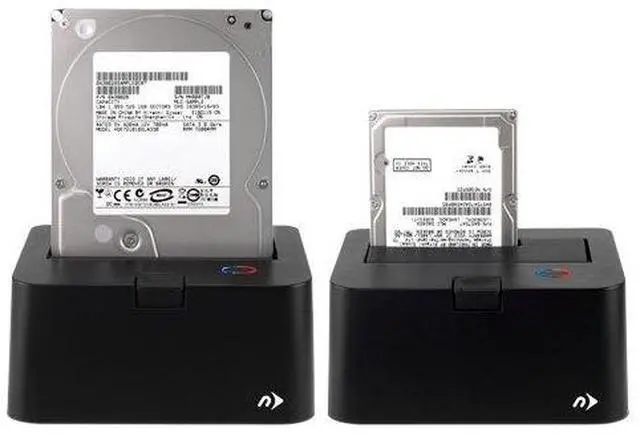 Alt view image 2 of 3 - NewerTech Voyager S3, 0GB Drive Dock Enclosure, USB 3.0 Interface, SATA 6Gb/s, (NWTU3S3HD), For hot-swapping 2.5 and 3.5 inch drives