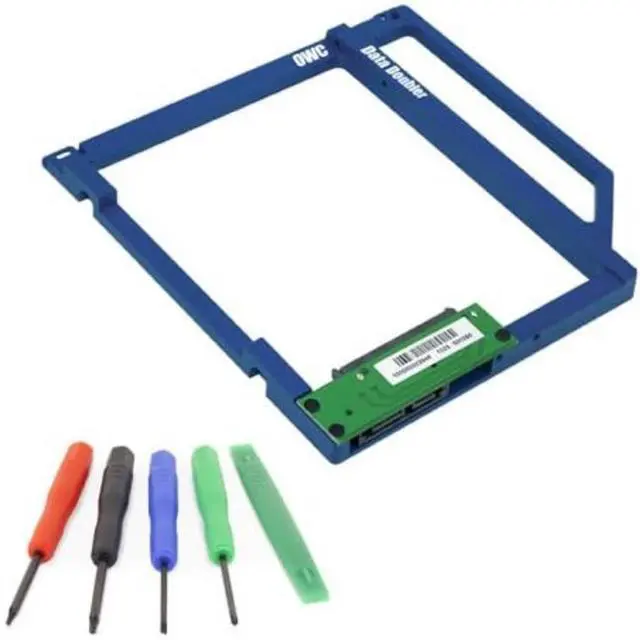 Alt view image 4 of 10 - owc data doubler, optical to sata hd converter bracket solution for mac laptops, owcddambs0gb