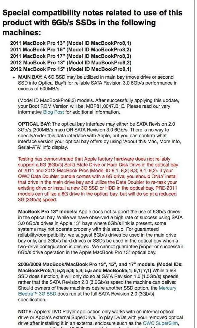Alt view image 9 of 10 - owc data doubler, optical to sata hd converter bracket solution for mac laptops, owcddambs0gb