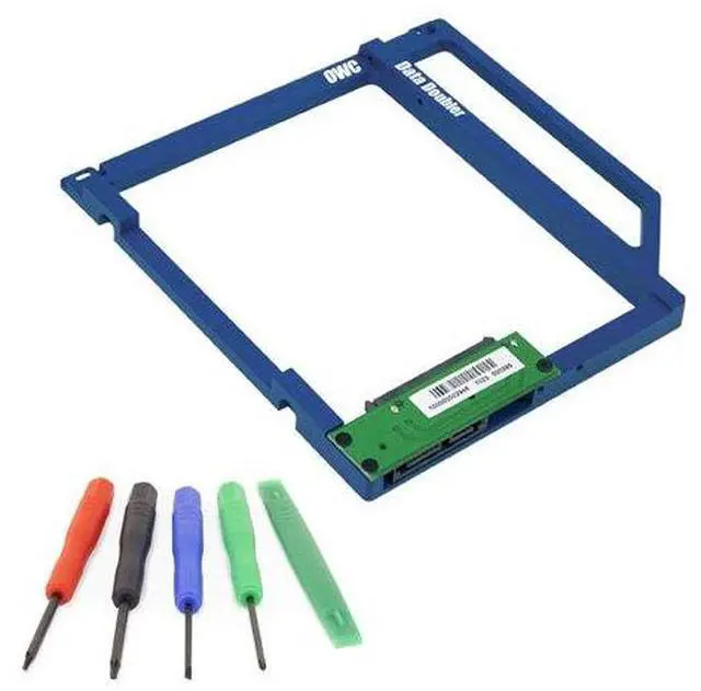 Alt view image 10 of 10 - owc data doubler, optical to sata hd converter bracket solution for mac laptops, owcddambs0gb