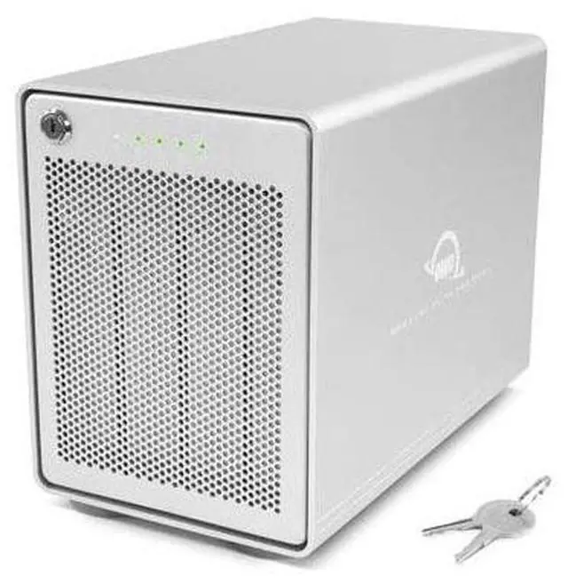Alt view image 10 of 13 - OWC 8TB Mercury Elite Pro Quad RAID 5 Four-Drive HDD External Storage Solution. Featuring SoftRAID XT. RAID-5 Pre-Configured. USB-C and USB-A Cables Included. Model OWCMEQCTSRT08