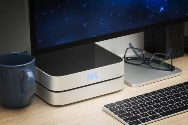 Alt view image 6 of 6 - OWC 2TB HDD 7200RPM miniStack STX Stackable Storage and Thunderbolt Hub Xpansion Solution