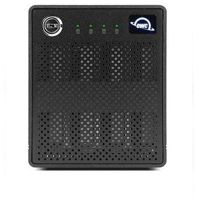 Alt view image 4 of 5 - OWC Thunderbay 4 mini, 16TB, RAID, Four-Drive HDD, External Thunderbolt 2 Storage Solution