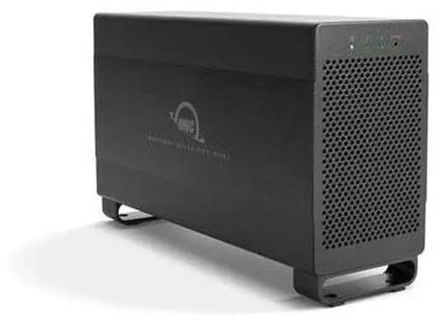 Alt view image 4 of 8 - OWC Mercury Elite Pro Dual USB 3.1 Gen 1 & Thunderbolt 2 RAID Storage Enclosure With Cables Model OWCTB2U3MED0GB