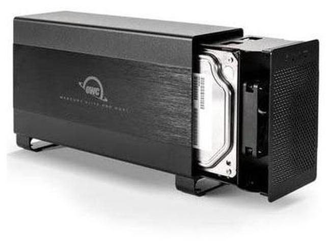 Alt view image 10 of 10 - OWC 16TB Mercury Elite Pro Dual USB 3.1 Gen 1 & Thunderbolt 2 RAID Storage Solution - 7200 RPM HDDs Model OWCTB2U3MED16T