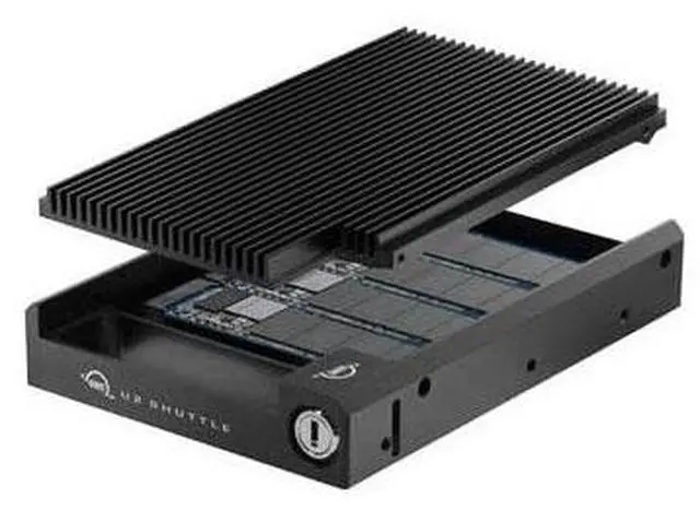 Alt view image 5 of 7 - OWC 2TB U2 Shuttle Carries Up to Four NVMe M.2 SSD to U.2 Carrier Shuttle