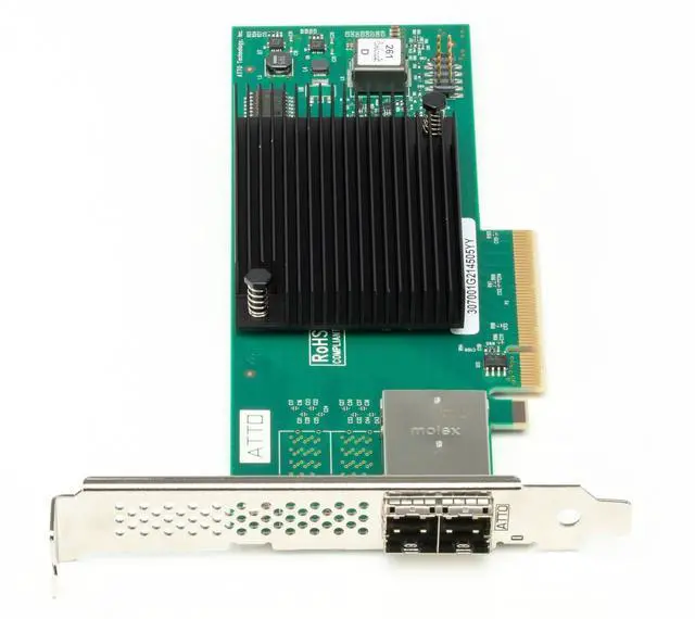 Alt view image 3 of 6 - ATTO ExpressSAS H1280GT 8 External Port SAS/SATA Host Bus Adapter