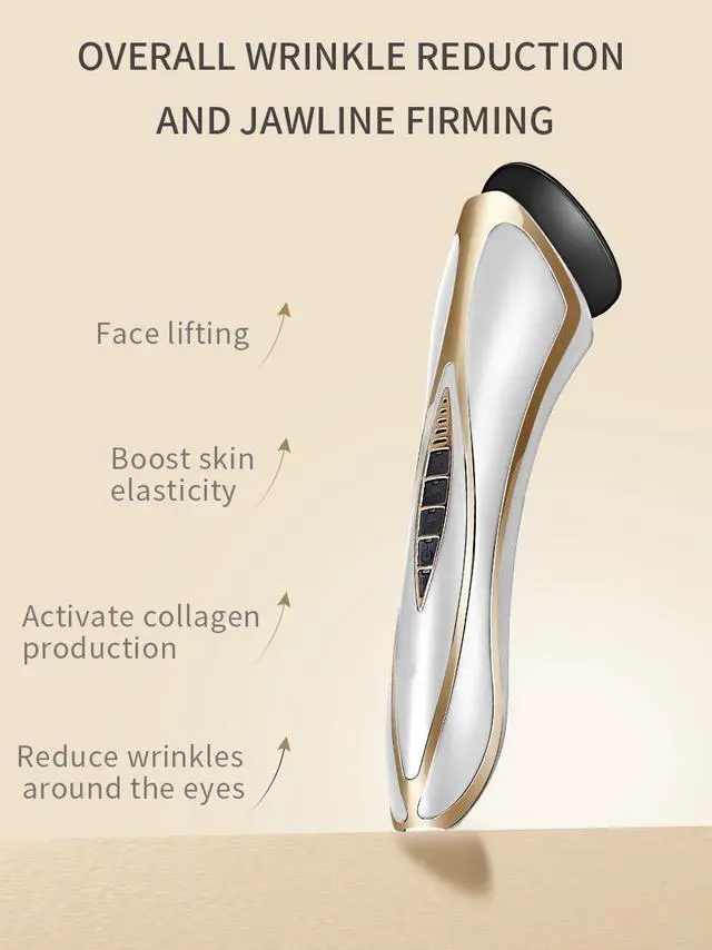 Alt view image 4 of 7 - Prospera Corporation PL038 RF Radio Frequency 5 in 1 EMS Micro Current LED Light Facial Body Anti Aging Massage Device