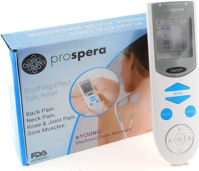 Alt view image 2 of 7 - Prospera Corporation PL029 OTC TENS Electronic Pulse Massager