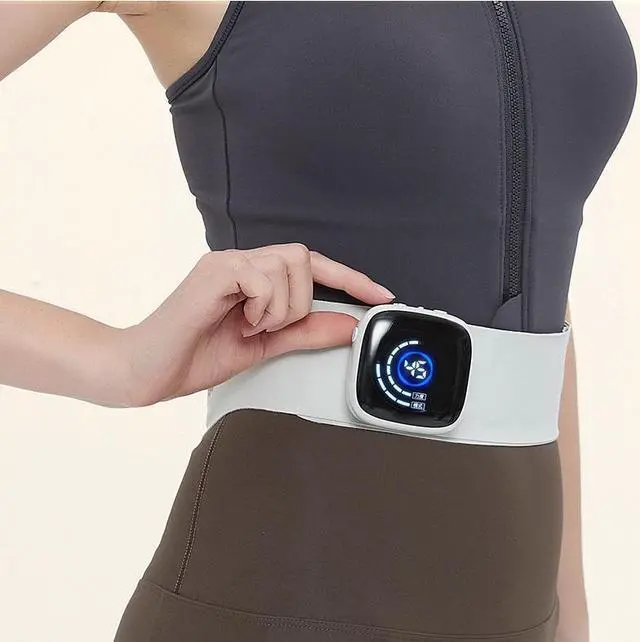 Alt view image 3 of 6 - Prospera Corporation SL011 Hot Compress EMS Massage Belt with Voice