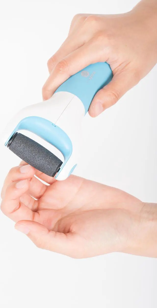 Alt view image 5 of 6 - Prospera Corporation PL023-B bYoung foot smoother Nail and Skin Shaper (1 device 1 Roller)