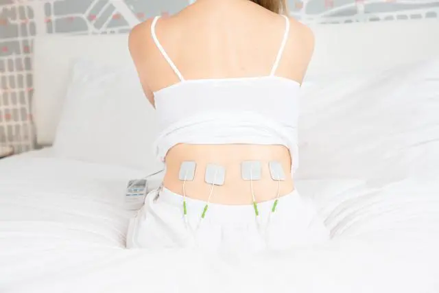 Alt view image 6 of 7 - Prospera Corporation PL009-EV Electronic Pulse Massager Extra Value with 8 refill pads