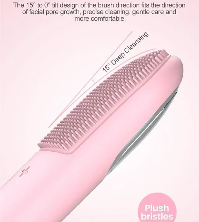 Alt view image 5 of 7 - Prospera DL009 Hot Compress red blue light cleansing massager