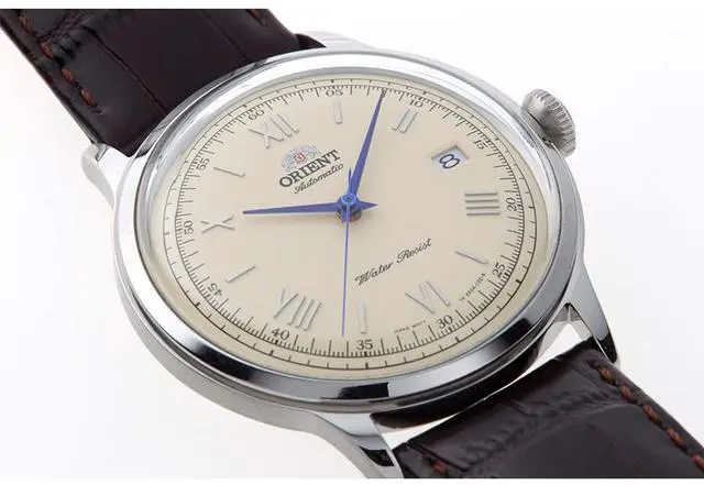 Alt view image 13 of 19 - Orient Second Generation Bambino Version II FAC00009N0 Creme Dialed Classic Watch