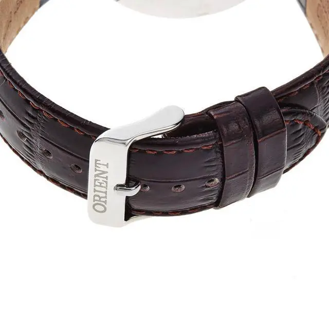 Alt view image 11 of 19 - Orient Second Generation Bambino Version II FAC00009N0 Creme Dialed Classic Watch