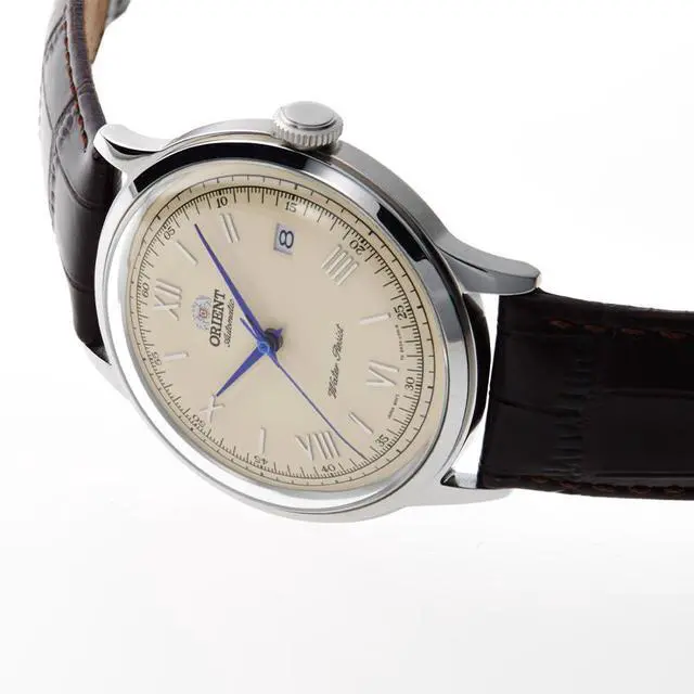 Alt view image 12 of 19 - Orient Second Generation Bambino Version II FAC00009N0 Creme Dialed Classic Watch