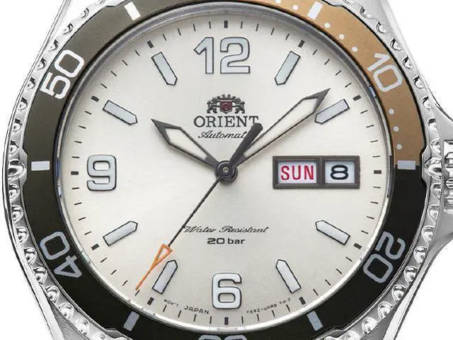 Alt view image 5 of 14 - Orient Men's Automatic Mechanical Watch, 20Bar Waterproof Men's Watch, Fashion Casual Sport Luminous Men's Watch, Ivory White