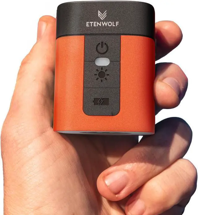 Main image of ETENWOLF AIR 3 Air Pump for Inflatables with 2600 mAh Battery & Camping Light, Ultra-Fast and Mini Electric Air Pump, Inflate Deflate for Air Mattress, Pool Floats, Vacuum Storage Bags