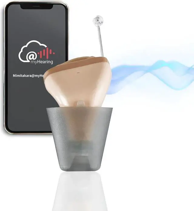 Main image of Mimitakara Cloud CIC myHearing C1 OTC Hearing Aid (Right ear)