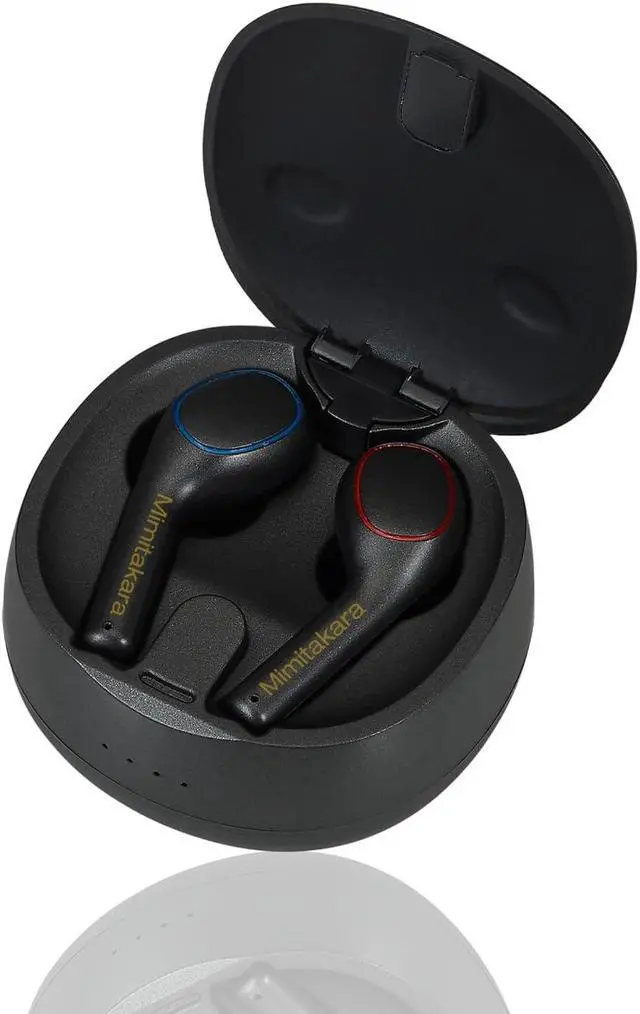 Main image of Mimitakara Bluetooth TWS goodHearing T1 OTC Hearing Aid (Black)