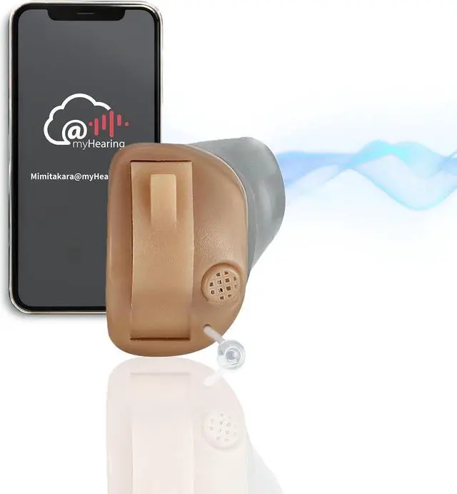 Main image of Mimitakara Cloud ITC myHearing I1 OTC Hearing Aid (Left ear)