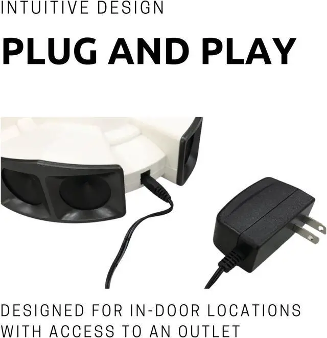 Alt view image 4 of 7 - DigiMax Bluetooth Pest Repeller - Digital 8 Speaker